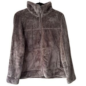 Free Country Plush Zip-Up Ski Jacket in Taupe